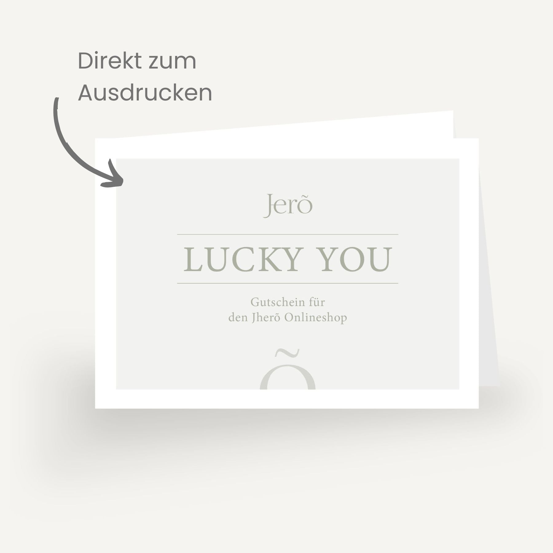 JHERÕ Gutschein